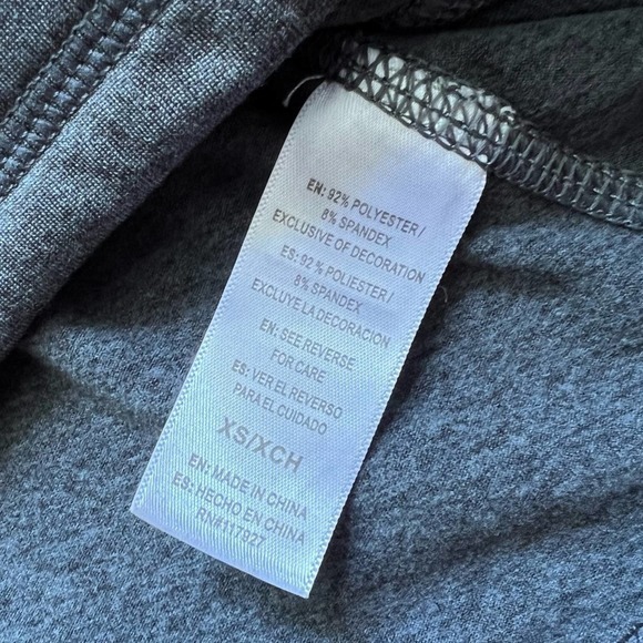 Gray Reebok Zip Up Sweatshirt XS - Picture 9 of 10